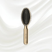 KOH-I-NOOR Beauty USA Metallic Pneumatic Oval Synthetic Pin Hairbrush Hair Brush Lavender Gold / Small