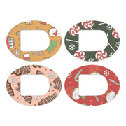 Peelz Christmas Treats Variety Pod Patch Tape - Pump Peelz Patch Medical Tape White Smoke 12-Pack (Set of 12 Patches),4-Pack (Set of 4 Patches)