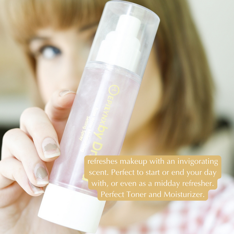 EpiLynx Rosewater Facial Toner - Hydrates, Tones and Minimizes Pores Face Serums Light Gray