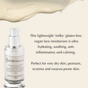 EpiLynx Lightweight Face Moisturizer for Sensitive & Dry Skin – Calming & Hydrating Face Serums Antique White