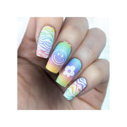 UberChic Beauty Nice & Negative-02 Stamping Plate Gray