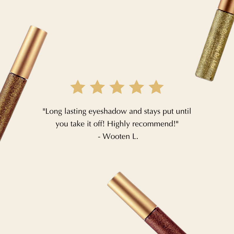 EpiLynx Shimmer & Shine Glitter Eyeliner – Vegan, Allergen-Free, Long-Wearing Eyeliner Misty Rose 2 yellow gold,4 red brown,5 purple,6 light gold,7 green,8 blue,9 fuchsia,10 red,11 gold brown,12 pink,14 dark brown,15 brown,16 earth brown