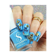 UberChic Beauty Yay Spring! Stamping Plate Gray
