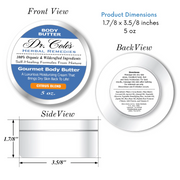 COLEHERBALS LLC 41 - Dr. Cole's Gourmet Body Butter - CITRUS BLEND White Smoke