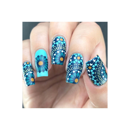 UberChic Beauty Moroccan Beauty Stamping Plate Gray