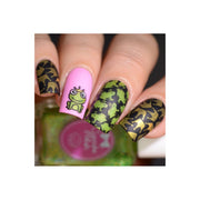 UberChic Beauty Fairytale-02 Stamping Plate Dim Gray