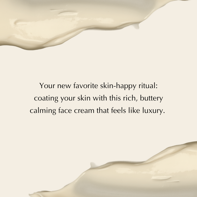 EpiLynx Rich Calming Cream for Dry, Stressed & Sensitive Skin - Vegan, Gluten-Free, Ultra-Hydrating Face Creams Antique White