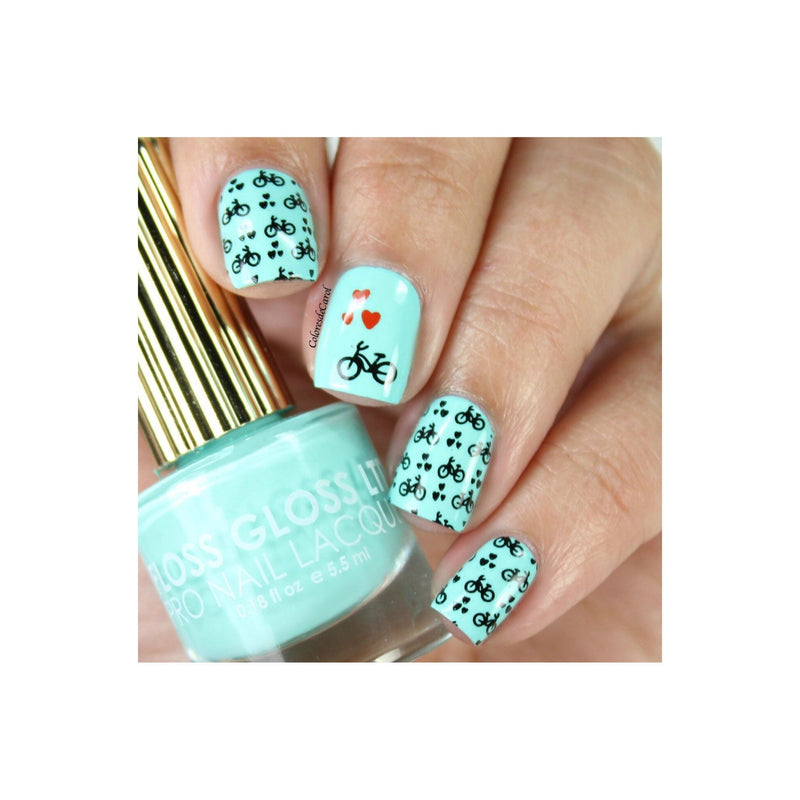 UberChic Beauty Love and Marriage-02 Stamping Plate Rosy Brown