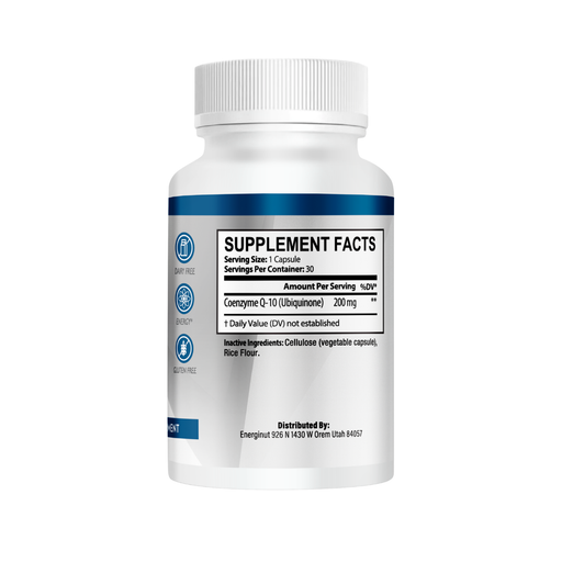 Energi Nutrition CoQ Health Supplement Lavender