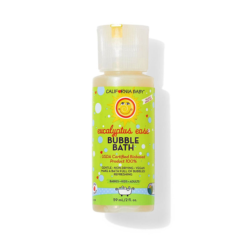 California Baby Eucalyptus Ease™ Bubble Bath Bubble Bath Antique White 2oz/59mL