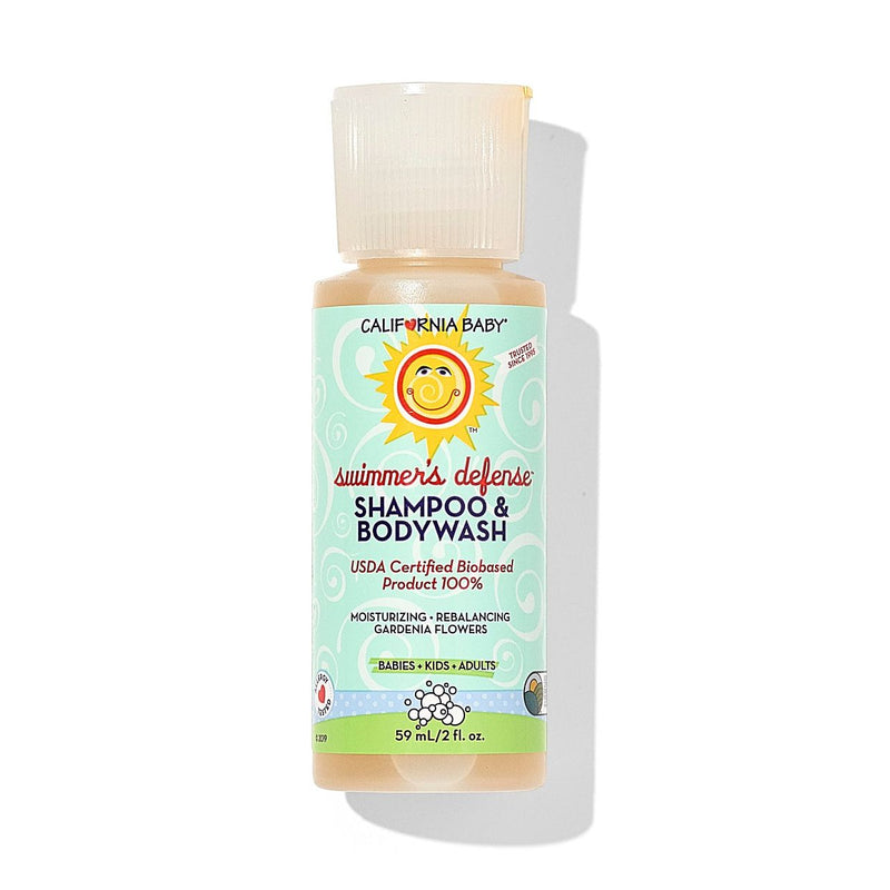 California Baby Swimmer's Defense™ Shampoo & Bodywash Shampoo & Bodywash Light Gray 2oz/59mL