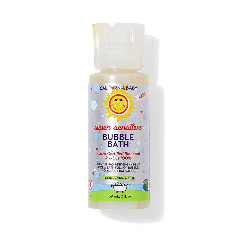 California Baby (No Fragrance) Super Sensitive™ Bubble Bath Bubble Bath Light Gray 2oz/59mL