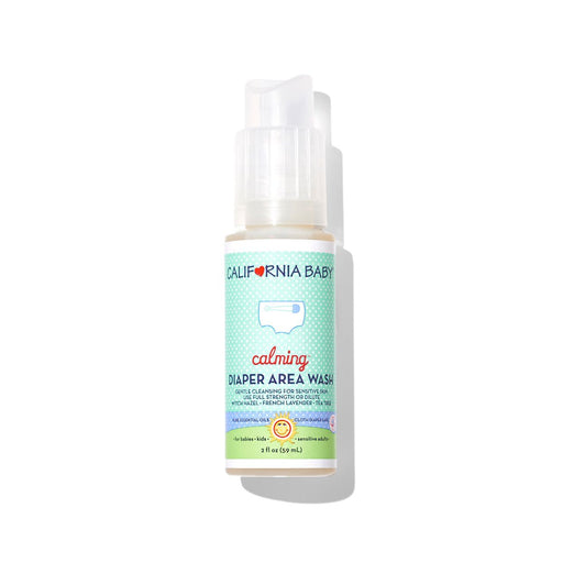 California Baby Calming™ Diaper Area Wash Diaper White Smoke 2oz/59mL