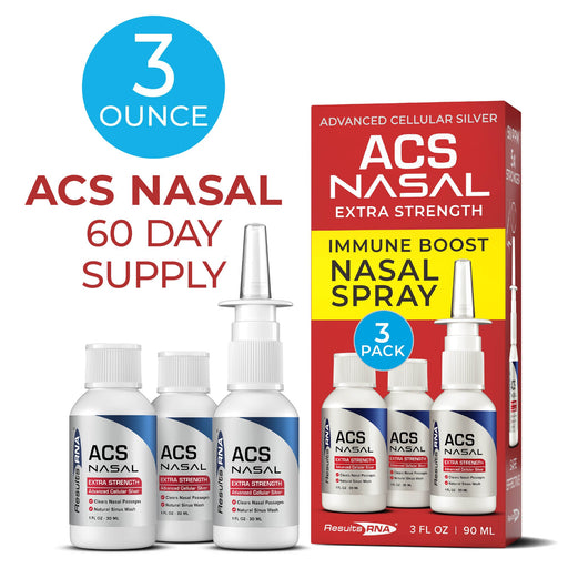 Results RNA ACS Nasal Spray Extra Strength White Smoke 3 bottles