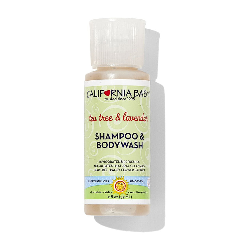 California Baby Tea Tree & Lavender™ Shampoo & Bodywash Shampoo & Bodywash Gray 2oz/59mL
