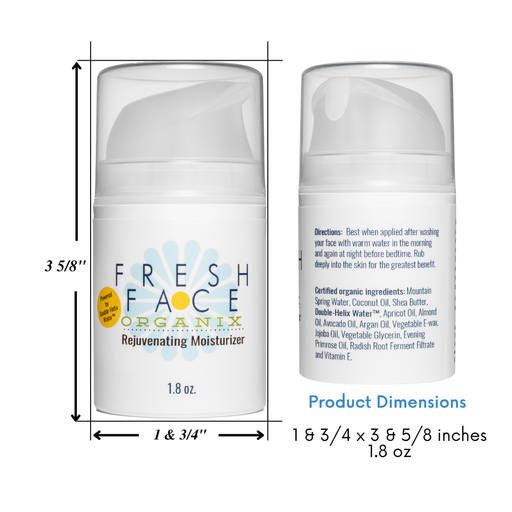 COLEHERBALS LLC 42 - Fresh Face Organix Rejuvenating Facial Moisturizer Facial Moisturizer White Smoke