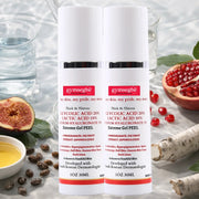 gymsegbë Thick As Thieves Pure Glycolic Acid Lactic Acid Extreme Gel Peel - 30ml Exfoliation, Dark Spots, Hyperpigmentation Light Gray 2 Bottles Save $0.99