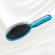KOH-I-NOOR Beauty USA All Seasons Synthetic Pin Hair Brush - Pneumatic Cushion for Thick & Coarse Hair Hair Brush White Smoke Rose pink / Large,Coral red / Large,Petroleum Blue / Large,Rose pink / Small,Coral red / Small,Petroleum Blue / Small