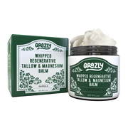 Grazly Dead Sea Magnesium & Tallow Balm Black Vanilla / 1 Jar,Vanilla / Buy 2 Get 1 Free,Vanilla / Buy 3 Get 2 Free
