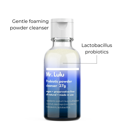 Mr. Lulu Skincare Probiotic Powder Cleanser White Smoke SINGLE