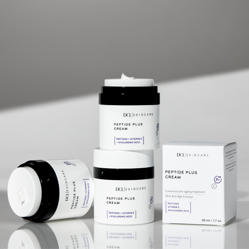 DCL Skincare Peptide Plus Cream jar Gray