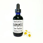 Rooted Earth Farm + Apothecary Chamomile Tincture Tinctures + Capsules Dark Slate Gray 2 oz