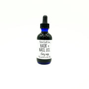 Rooted Earth Farm + Apothecary Herbal Hair + Nail Oil Hair + Nail Care White Smoke clary sage / 2 oz