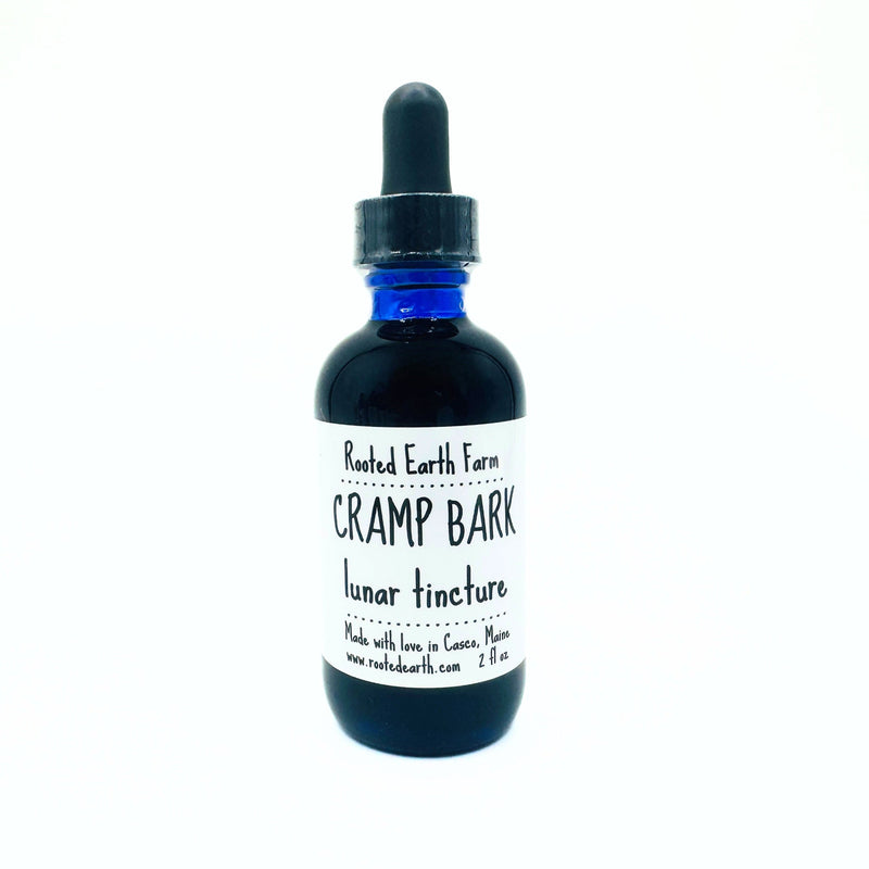 Rooted Earth Farm + Apothecary Cramp Bark Tincture Tinctures + Capsules White Smoke 2 oz