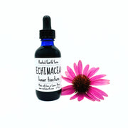 Rooted Earth Farm + Apothecary Echinacea Tincture Tinctures + Capsules White Smoke 1 oz,2 oz