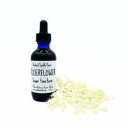 Rooted Earth Farm + Apothecary Elderflower Tincture Tinctures + Capsules White Smoke 2 oz
