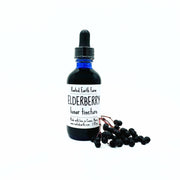 Rooted Earth Farm + Apothecary Elderberry Tincture Tinctures + Capsules White Smoke 2 oz