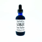 Rooted Earth Farm + Apothecary Ginger Tincture Tinctures + Capsules White Smoke 1 oz,2 oz