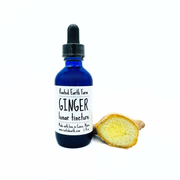 Rooted Earth Farm + Apothecary Ginger Tincture Tinctures + Capsules White Smoke 2 oz