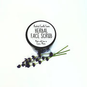 Rooted Earth Farm + Apothecary Herbal Face Scrub Face Masks + Scrubs Snow 2 oz,4 oz,6 oz