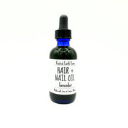 Rooted Earth Farm + Apothecary Herbal Hair + Nail Oil Hair + Nail Care White Smoke lavender / 2 oz