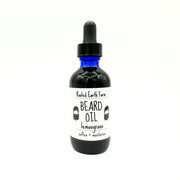 Rooted Earth Farm + Apothecary Herbal Beard Oil Hair + Nail Care White Smoke 2 fl oz / Lemongrass