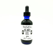 Rooted Earth Farm + Apothecary Herbal Beard Oil Hair + Nail Care White Smoke 2 fl oz / Pine