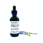 Rooted Earth Farm + Apothecary Skullcap Tincture Tinctures + Capsules White Smoke 2 oz