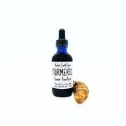 Rooted Earth Farm + Apothecary Turmeric Tincture Tinctures + Capsules White Smoke 1 oz,2 oz