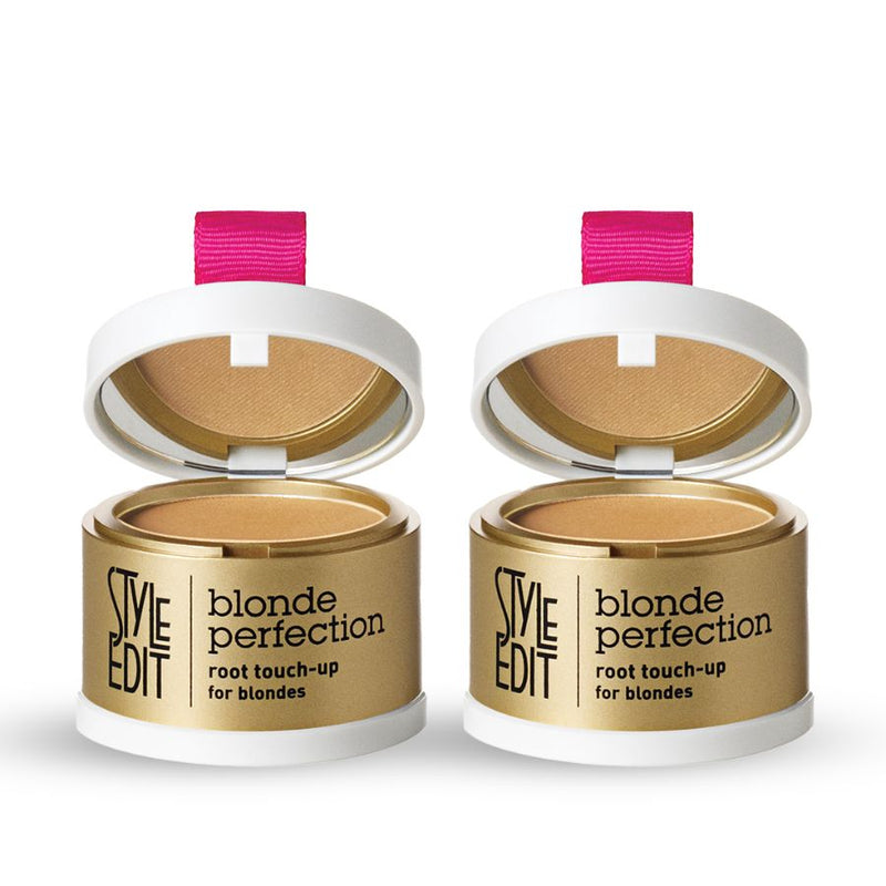 Style Edit Blonde Perfection Root Touch-Up Powder Powder White Smoke Dark Blonde / Pack of 2
