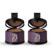 Style Edit Root Touch-Up Powder Powder White Smoke Light Brown / Pack of 2