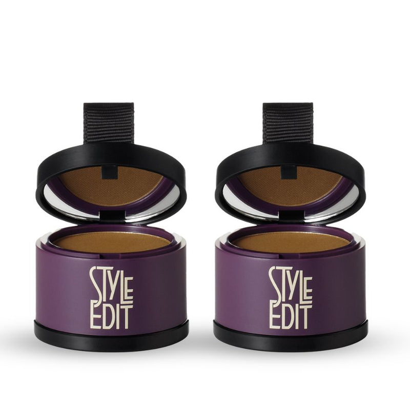 Style Edit Root Touch-Up Powder Powder White Smoke Medium Brown / Pack of 2
