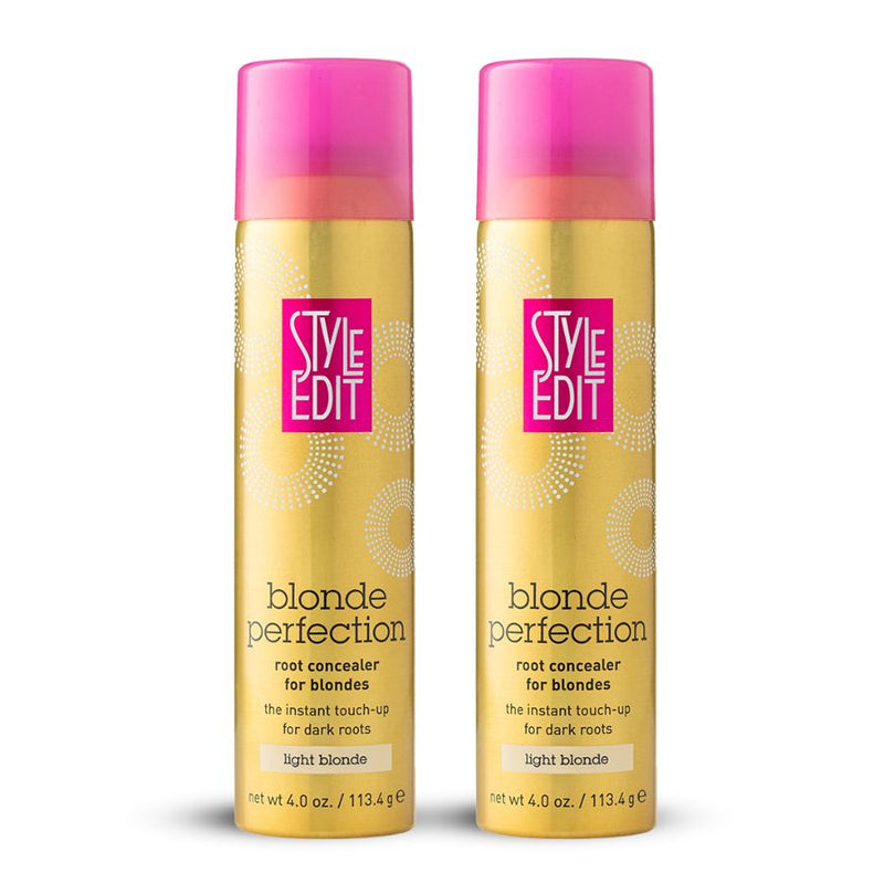 Style Edit Blonde Perfection Root Concealer Spray Spray White Smoke Light Blonde / Pack of 2