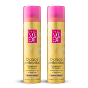 Style Edit Blonde Perfection Root Concealer Spray Spray White Smoke Medium Blonde / Pack of 2