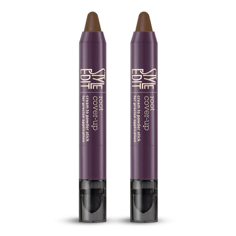 Style Edit Instant Root Cover Up Stick Stick White Smoke Light Brown / Pack of 2