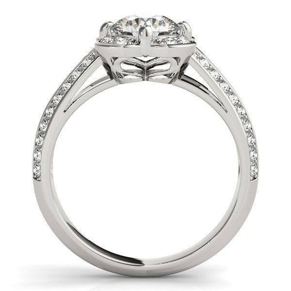 Bids.com Round Diamond Floral Motif Engagement Ring in 14k White Gold (1 3/8 cttw) Rings White Smoke 3 / White Gold,3.5 / White Gold,4 / White Gold,4.5 / White Gold,5 / White Gold,5.5 / White Gold,6 / White Gold,6.5 / White Gold,7 / White Gold,7.5 / White Gold,8 / White Gold,8.5 / White Gold,9 / White Gold
