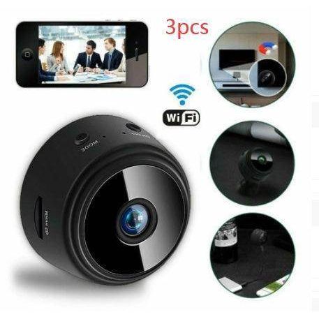 SmartPursue™ Mini Wireless Magnetic Security Camera Mini Camera White Smoke Camera Add 16G / USB,Camera Add 64G / USB,BLACK 128G memory card / USB,Black with 32G memory card / USB,Black with 64G memory card / USB,Black / USB