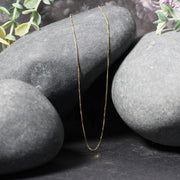 Bids.com 14k Yellow Gold Classic Box Chain 0.6mm Necklaces Black 16 / Yellow Gold,17 / Yellow Gold,18 / Yellow Gold,20 / Yellow Gold,24 / Yellow Gold