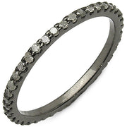 Bids.com 0.60 Carat Genuine TLB Diamond .925 Sterling Silver Ring Rings White Smoke size 9.00,size 6.00,size 7.00,size 8.00