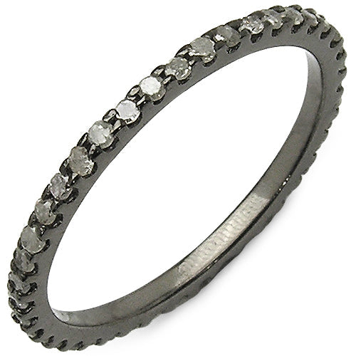 Bids.com 0.60 Carat Genuine TLB Diamond .925 Sterling Silver Ring Rings White Smoke size 9.00,size 6.00,size 7.00,size 8.00
